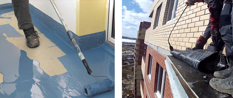 Гидроизоляция и герметизация балкона